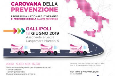 Fa tappa a Gallipoli la "Carovana della Prevenzione” - Corriere Salentino