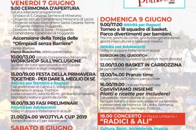A Cerfignano le "Olimpiadi senza Barriere": lo sport come strumento di inclusione - Corriere Salentino