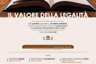 Al via a Taviano un progetto di sensibilizzazione alla legalità - Corriere Salentino