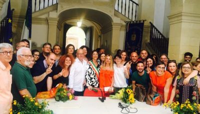 L’insediamento di Sandrina Schito a Palazzo Briganti: adesso gli incontri per la giunta - Corriere Salentino