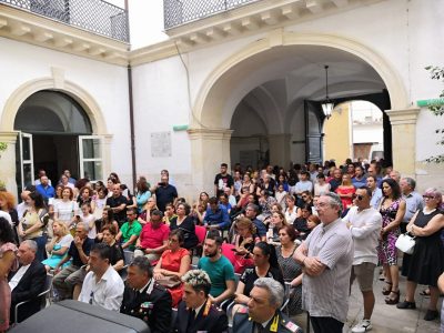 L’insediamento di Sandrina Schito a Palazzo Briganti: adesso gli incontri per la giunta - Corriere Salentino