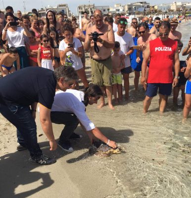 "Tartarughe e libertà", al via oggi la V stagione de La Terrazza “Tutti al mare!” di San Foca - Corriere Salentino