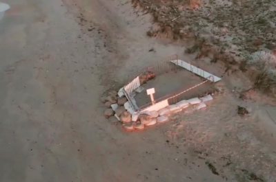 Una cassa armonica dove prima nidificava la Caretta, l’appello di Guido: “Tuteliamo questa spiaggia” - Corriere Salentino