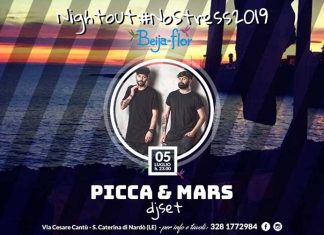 Nightout con Picca & Mars – #NoStress2019