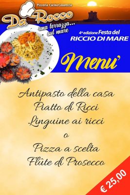 4^ edizione Festa del Riccio di mare venerdì 19 luglio - Corriere Salentino
