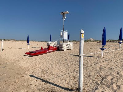 Stabilimento balneare abusivo con tanto di torretta di salvataggio: scatta il sequestro - Corriere Salentino