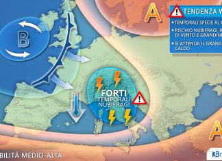 Verso il picco del caldo, fino a venerdì 38-40°C