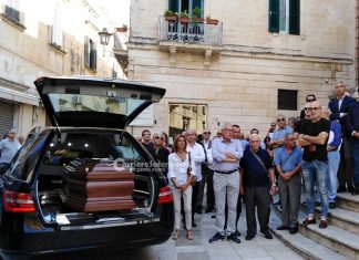 L’addio a Giovanni Semeraro, i funerali nella Chiesa di San Matteo