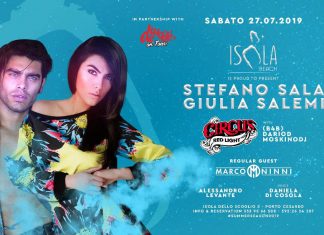 Sabato “Circus Red Light”: all’Isola Beach sbarca il party esclusivo