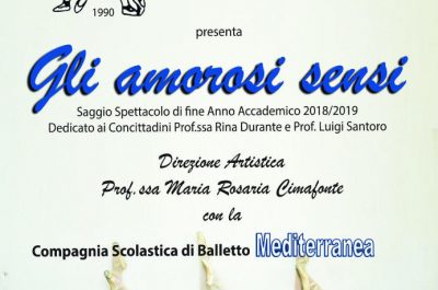 “Gli amorosi sensi“: questa sera lo spettacolo della Cimafonte Academy a Torre dell’Orso - Corriere Salentino