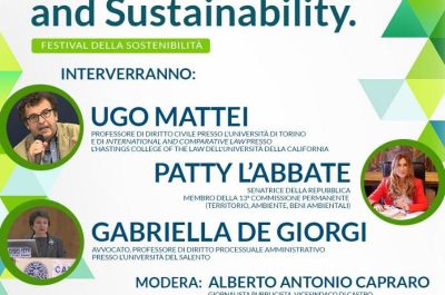 Ugo Mattei a Castro per il Festival della Sostenibilità - Corriere Salentino