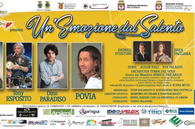 “Un’Emozione dal Salento”, a Magliano la XV edizione della rassegna musicale - Corriere Salentino
