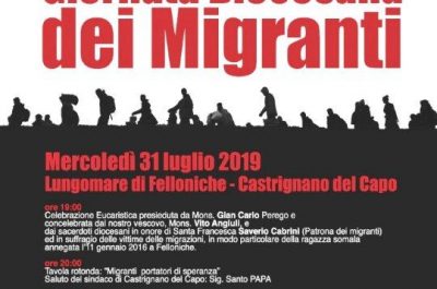 Mercoledì 31 luglio la "Giornata Diocesana dei Migranti" - Corriere Salentino