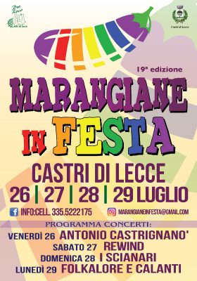 A Castrì di Lecce la XIX edizione di "Marangiane in Festa" - Corriere Salentino