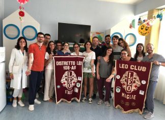 Pigiama party in Oncoematologia Pediatrica: con il Leo Club arriva la “medicina” del buon umore
