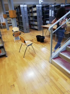 Università, piove dentro lo Studium 2000. Link: “Non emergenza, ma problema infrastrutturale” - Corriere Salentino