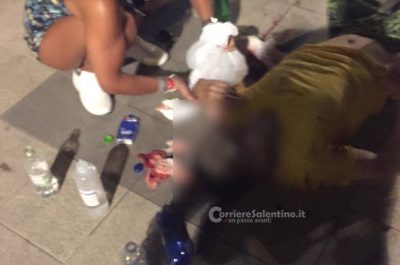 Tragedia sfiorata sul lungomare di Gallipoli: cade tra due scogli acuminati, poi sbatte la testa e sviene - Corriere Salentino