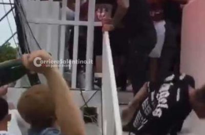 Paura all'alba, in discoteca si scatena una "guerriglia" con lanci di bottiglie e transenne - Corriere Salentino