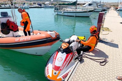 Tornano sulle spiagge pugliesi i mezzi di soccorso dei Vigili del Fuoco - Corriere Salentino