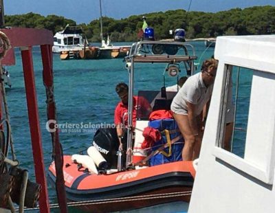 Turista disperso in mare, all'alba riprese le ricerche con l'ausilio di un elicottero - Corriere Salentino