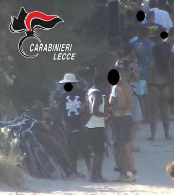 Vendevano cocaina anche a minori, blitz alla Baia Verde: in ventuno finiscono nei guai - Corriere Salentino