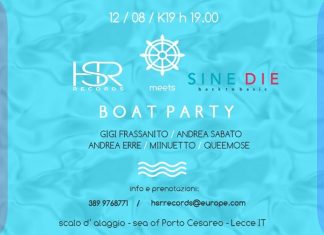 Lunedì HSR meets SINE DIE Boat Party k19