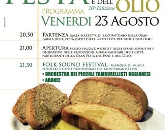 Gran Festa del Pane e dell’Olio 2019, nel segno della fratellanza tra i territori - Corriere Salentino
