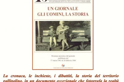 Gallipoli, il 26 agosto la presentazione della ristampa anastatica di '18° meridiano - Corriere Salentino