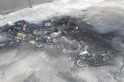 Mezzanotte di fuoco nel basso Salento, incendiata l'auto del sindaco - Corriere Salentino