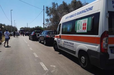 Violento schianto nel basso Salento, tre feriti: "codice rosso" per uno degli occupanti - Corriere Salentino