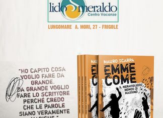 “Emme Come”: il libro di Mauro Scarpa al Lido Smeraldo di Frigole