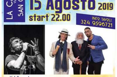 Enzo Petrachi e Party Zoo Salento sul palco della Casablanca - Corriere Salentino