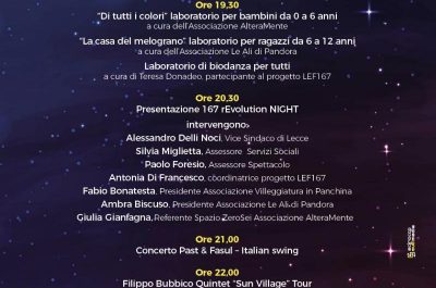 Aspettando Sant'Oronzo, arriva la 167 Revolution Night - Corriere Salentino