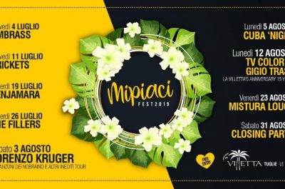 "Mi Piaci Fest": lunedì 12 agosto i Tv Color e Gigio Trash a Tuglie - Corriere Salentino