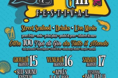 A San Donato tre giorni di degustazioni e musica con la II edizione di "Fish and Gin Festival" - Corriere Salentino