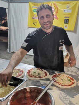 La pizza “canotto” del maestro Marco Fuso fra le bontà del Lecce Pizza Village - Corriere Salentino