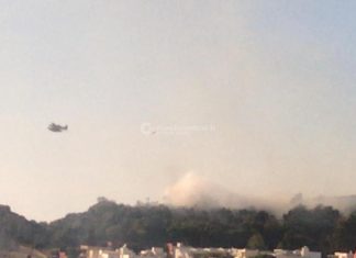 Il Salento continua a bruciare: nuovo rogo nel pomeriggio, fuoco nei pressi della “Montagna Spaccata”