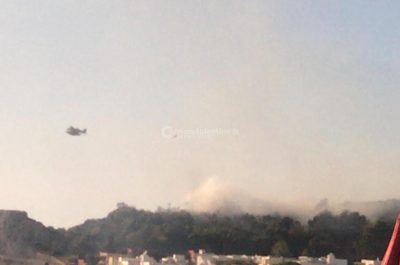 Il Salento continua a bruciare: nuovo rogo nel pomeriggio, fuoco nei pressi della "Montagna Spaccata" - Corriere Salentino