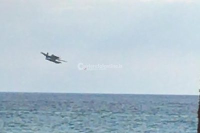 Il Salento continua a bruciare: nuovo rogo nel pomeriggio, fuoco nei pressi della "Montagna Spaccata" - Corriere Salentino