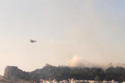 Il Salento continua a bruciare: nuovo rogo nel pomeriggio, fuoco nei pressi della "Montagna Spaccata" - Corriere Salentino