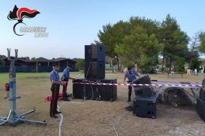 Serate musicali senza le dovute autorizzazioni, scattano i sigilli a parte del Parco Manà - Corriere Salentino