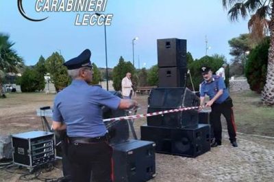 Serate musicali senza le dovute autorizzazioni, scattano i sigilli a parte del Parco Manà - Corriere Salentino