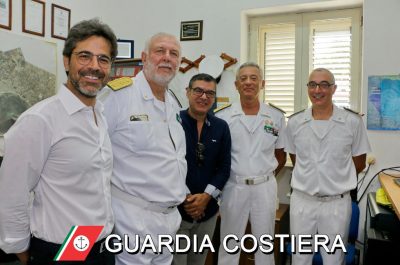 Guardia Costiera, il Comandante Generale del Corpo delle Capitanerie di Porto in visita al Compartimento di Gallipoli - Corriere Salentino