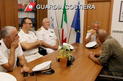 Guardia Costiera, il Comandante Generale del Corpo delle Capitanerie di Porto in visita al Compartimento di Gallipoli - Corriere Salentino