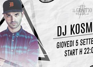 Giovedì Kosmiko DJ SET • Il Graffio “Ai Quattro Gatti”