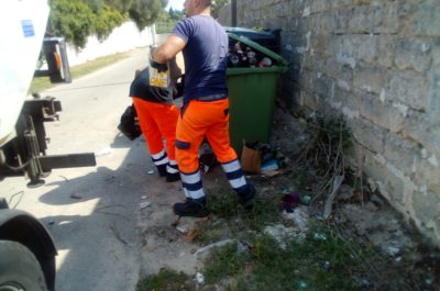 Via Vecchia Copertino ripulita dai rifiuti - Corriere Salentino