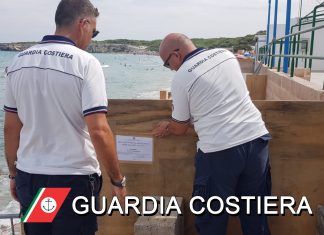 Sacchi di sabbia, pietre e mattoni per fermare l’erosione ma senza autorizzazioni, sequestrati 200 metri quadrati di spiaggia a Torre dell’Orso