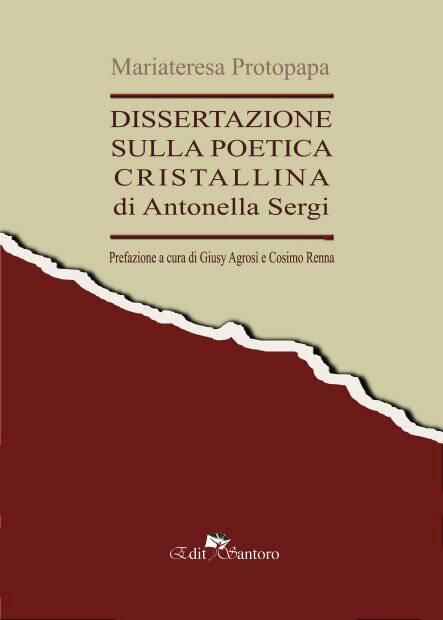 La scrittrice Mariateresa Protopapa dedica un saggio letterario alla poetessa Antonella Sergi - Corriere Salentino