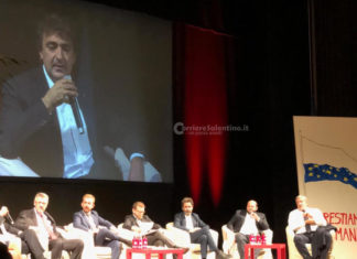 All’Apollo tutte le istituzioni dialogano con la Cgil: il ministro Provenzano, Emiliano, Salvemini e Minerva