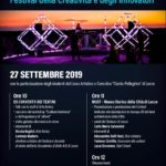 Venerdì 27 settembre la giornata finale del Festival della Creatività e degli Innovatori - Corriere Salentino